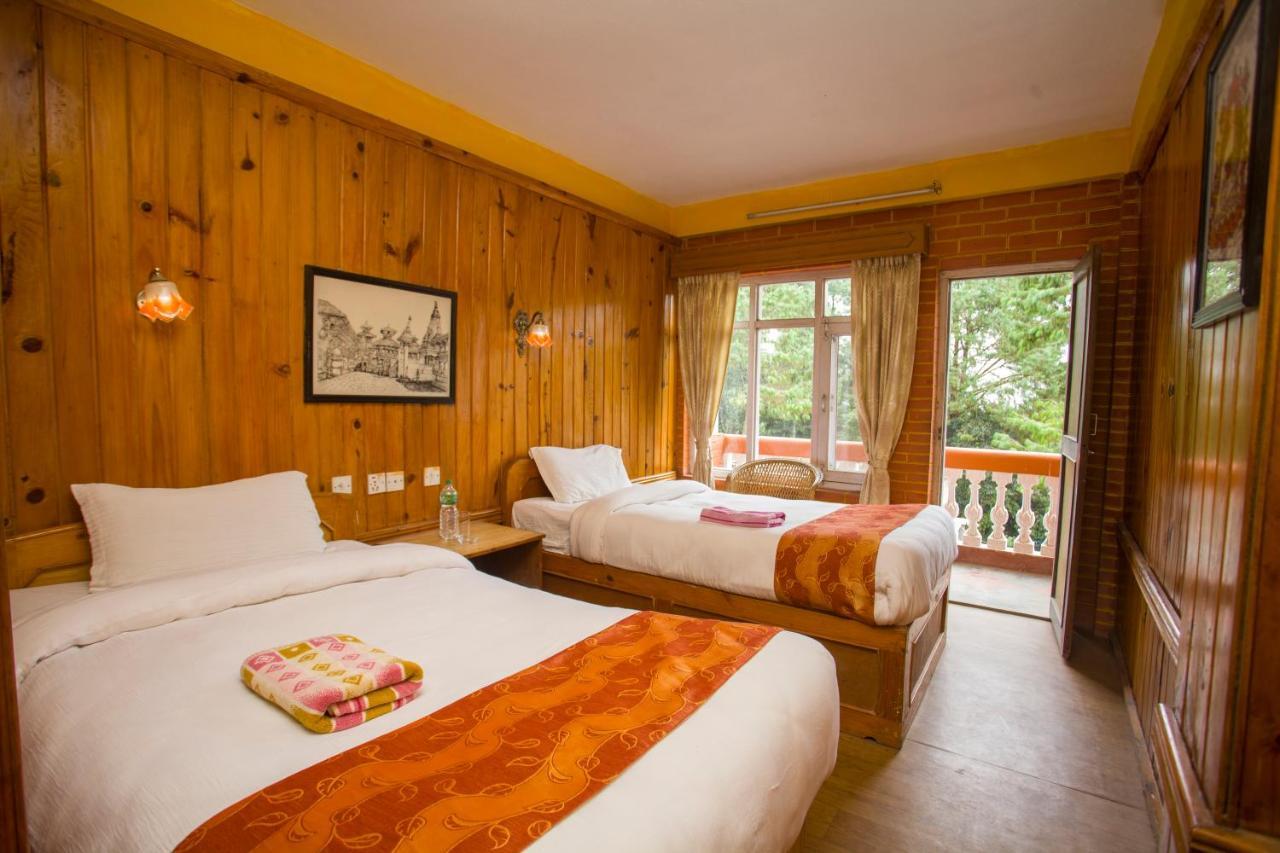 Langtang View Nagarkot Bed And Breakfast Exterior photo